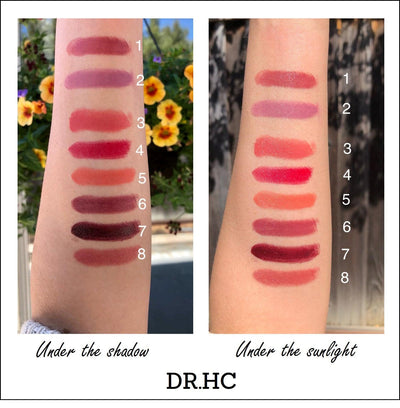 DR.HC 100% Natural/Organic & Vegan Matte Lipstick (8 Shades) (4.25g, 0.15oz.)-7