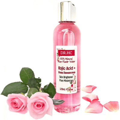 DR.HC Kojic Acid + Rose Sakura Water (70~120ml, 2.4~4.0fl.oz.) (Skin brightening, Anti-blemish, Anti-scar, Skin recovery...)-4