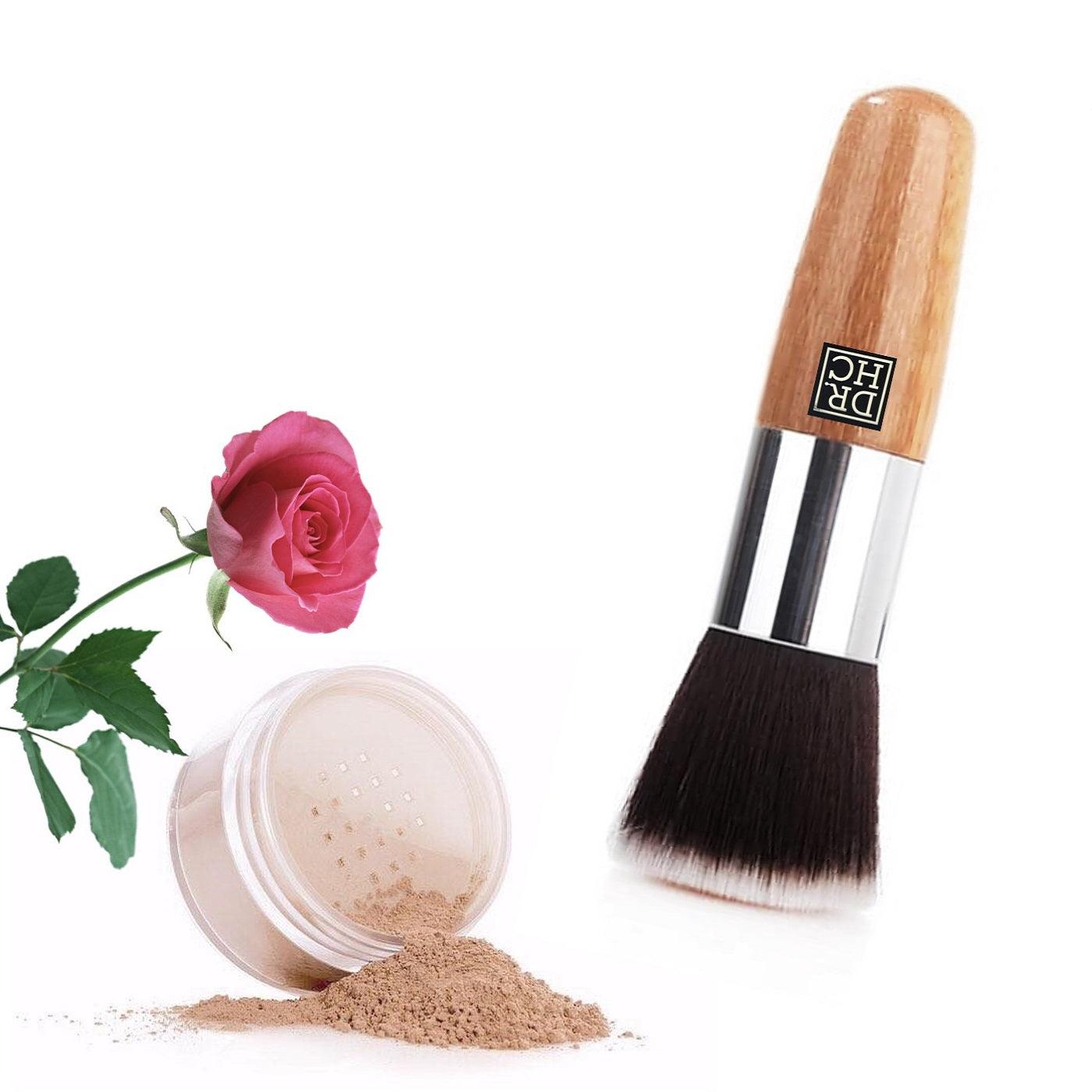 DR.HC Natural Wood Brush (for Liquid foundation, Powder...)-1