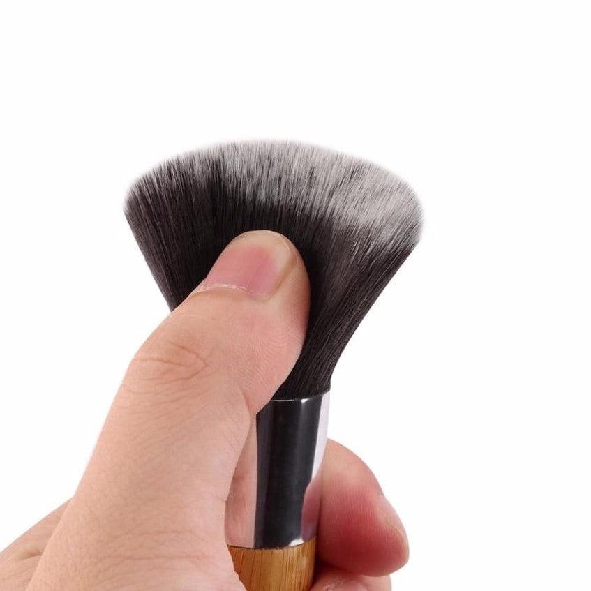 DR.HC Natural Wood Brush (for Liquid foundation, Powder...)-3