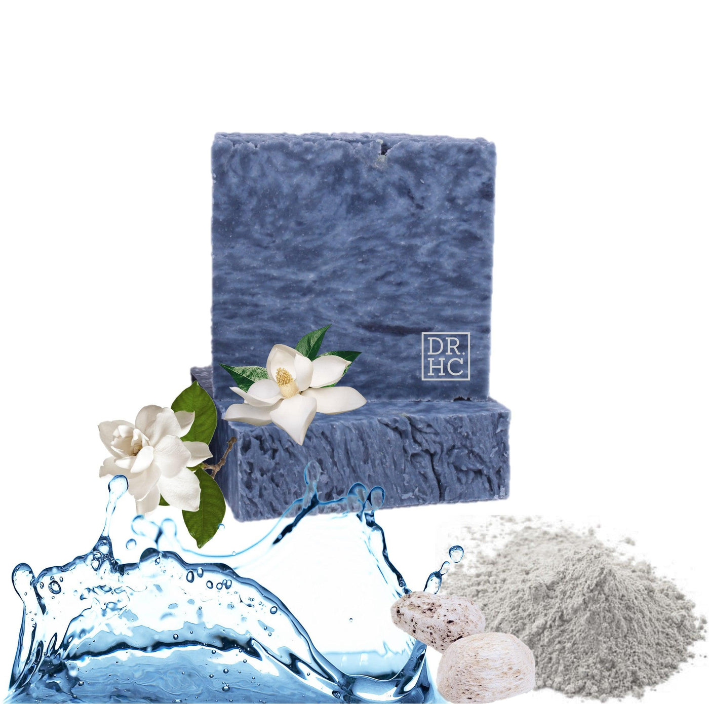 DR.HC All-Natural Skincare Scrubbing Soap - Ocean Breath (110g, 3.8oz.) (Exfoliating, Detoxifying, Anti-aging, Toning...)-2