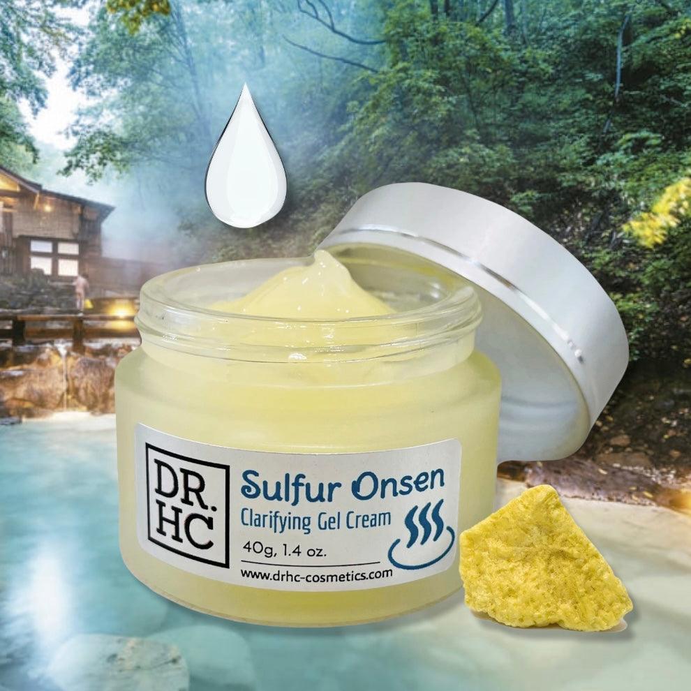 DR.HC Sulfur Onsen Clarifying Gel Cream (25~40g, 0.9~1.4oz) (Acne-acne, Anti-blemish, Oil-balancing, Gently Exfoliating...)-4