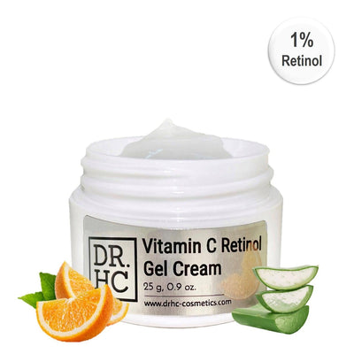 DR.HC Vitamin C Retinol Gel Cream (25~40g, 0.9~1.4oz.) (Skin brightening, Anti-aging, Anti-blemish, Anti-acne...)-2