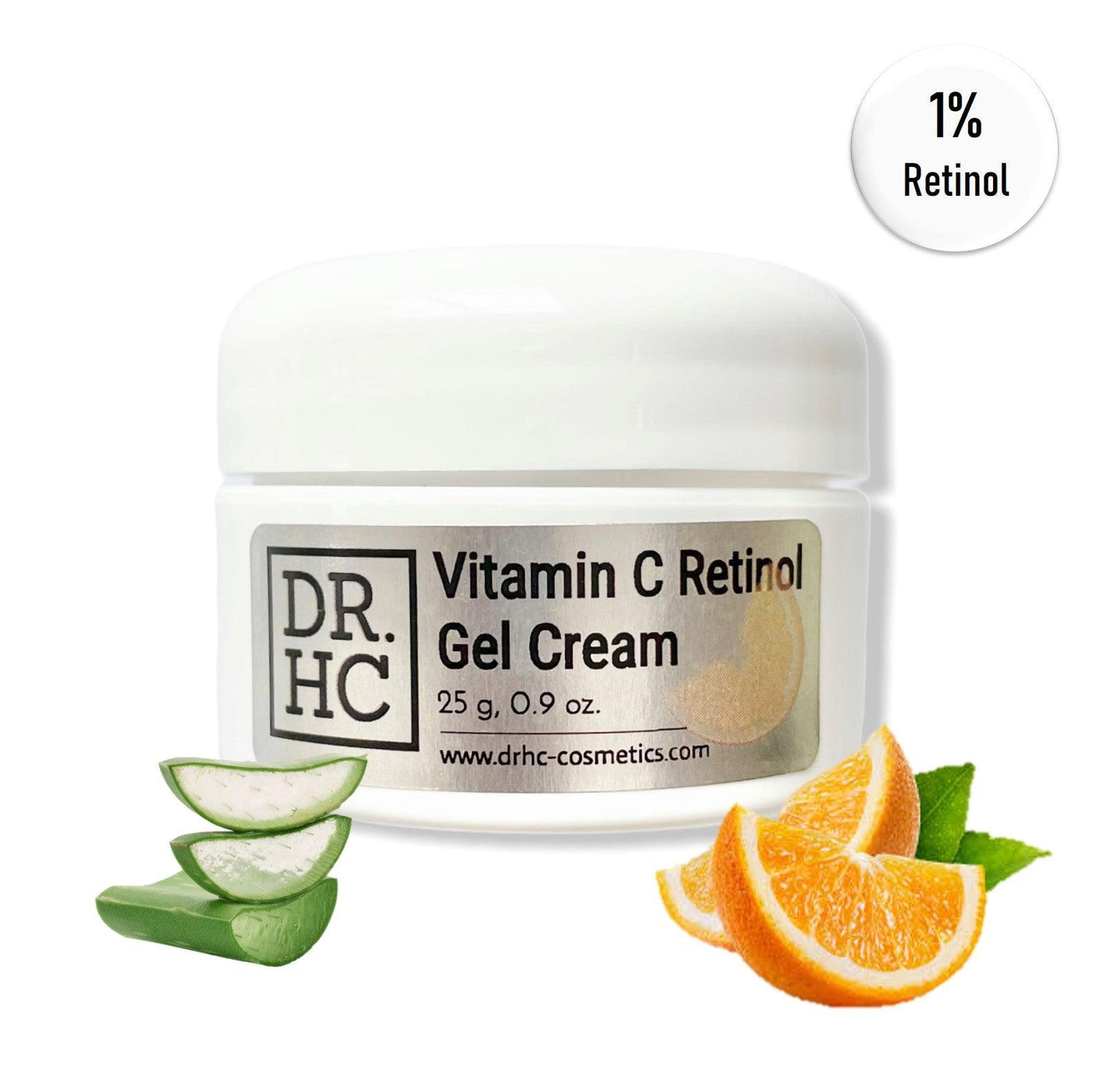 DR.HC Vitamin C Retinol Gel Cream (25~40g, 0.9~1.4oz.) (Skin brightening, Anti-aging, Anti-blemish, Anti-acne...)-3