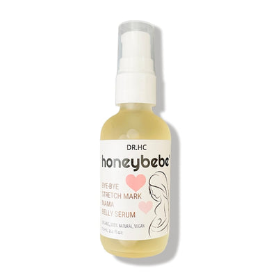 DR.HC Honeybebe' Bye-Bye Stretch Mark Mama Belly Serum (100% Organic, Natural & Vegan) (70ml, 2.4 fl.oz.) (Stretch Mark Prevention & Removal)-1