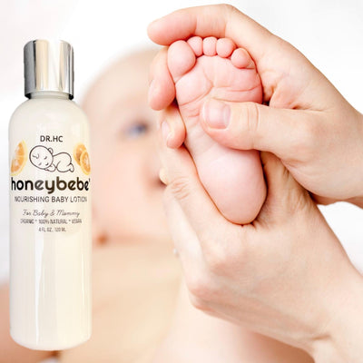 DR.HC Honeybebe' Nourishing Baby Lotion (Calming Yuzu) (4 fl.oz., 120 ml)-3